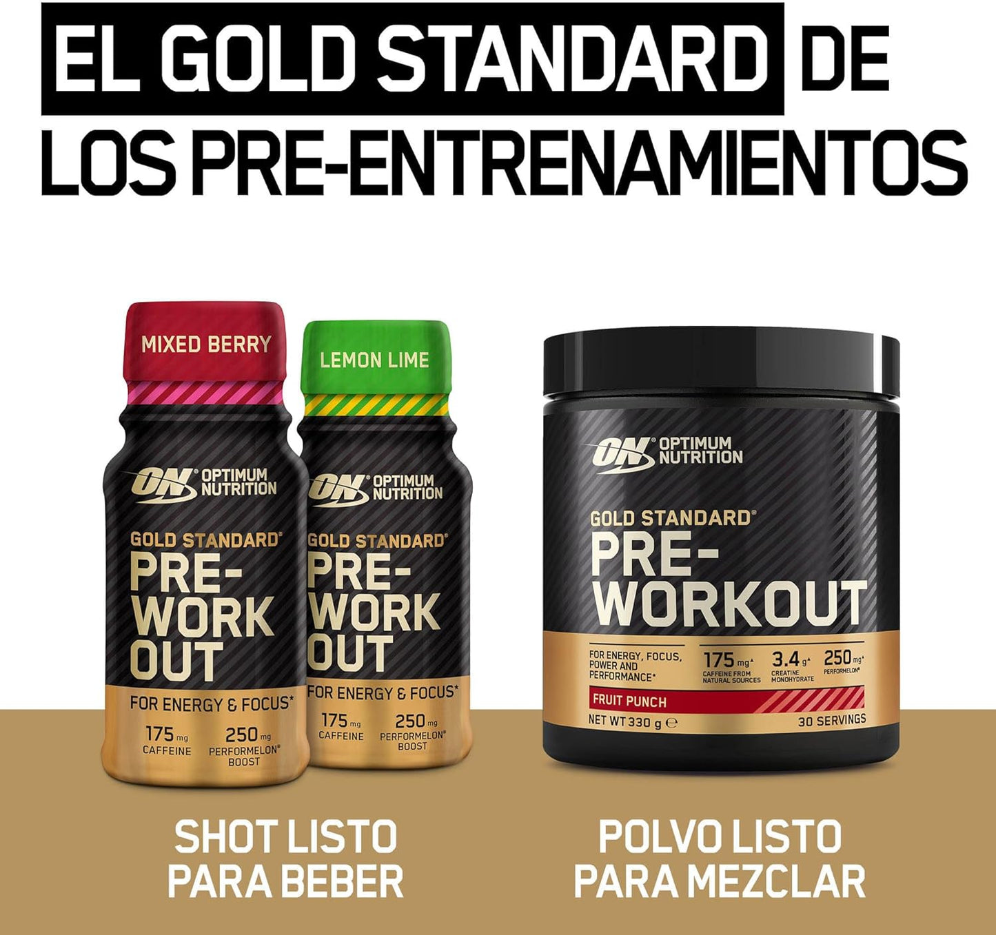 ON Gold Standard Pre Workout Shot 60ML